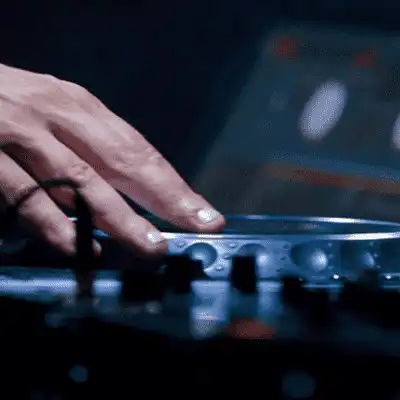 DJ Scene Spinning Tunes Spinning Tunes